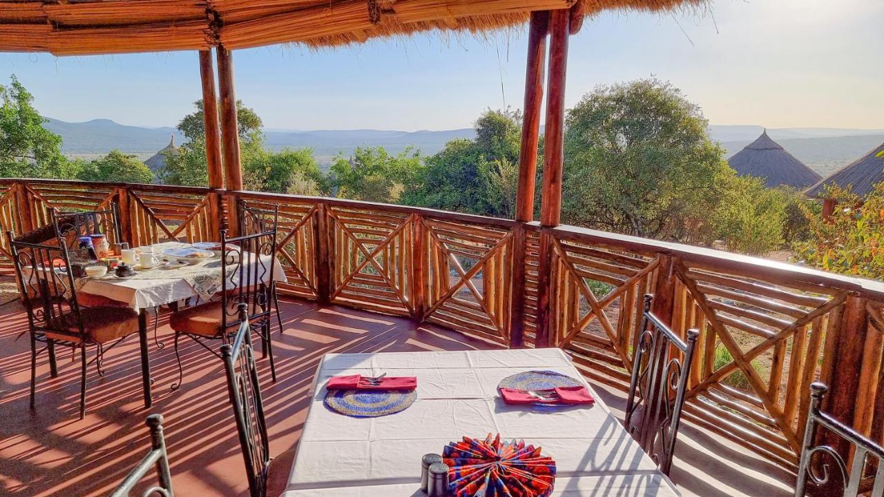 Africa Safari Maasai Boma Camping Serengeti Exterior foto